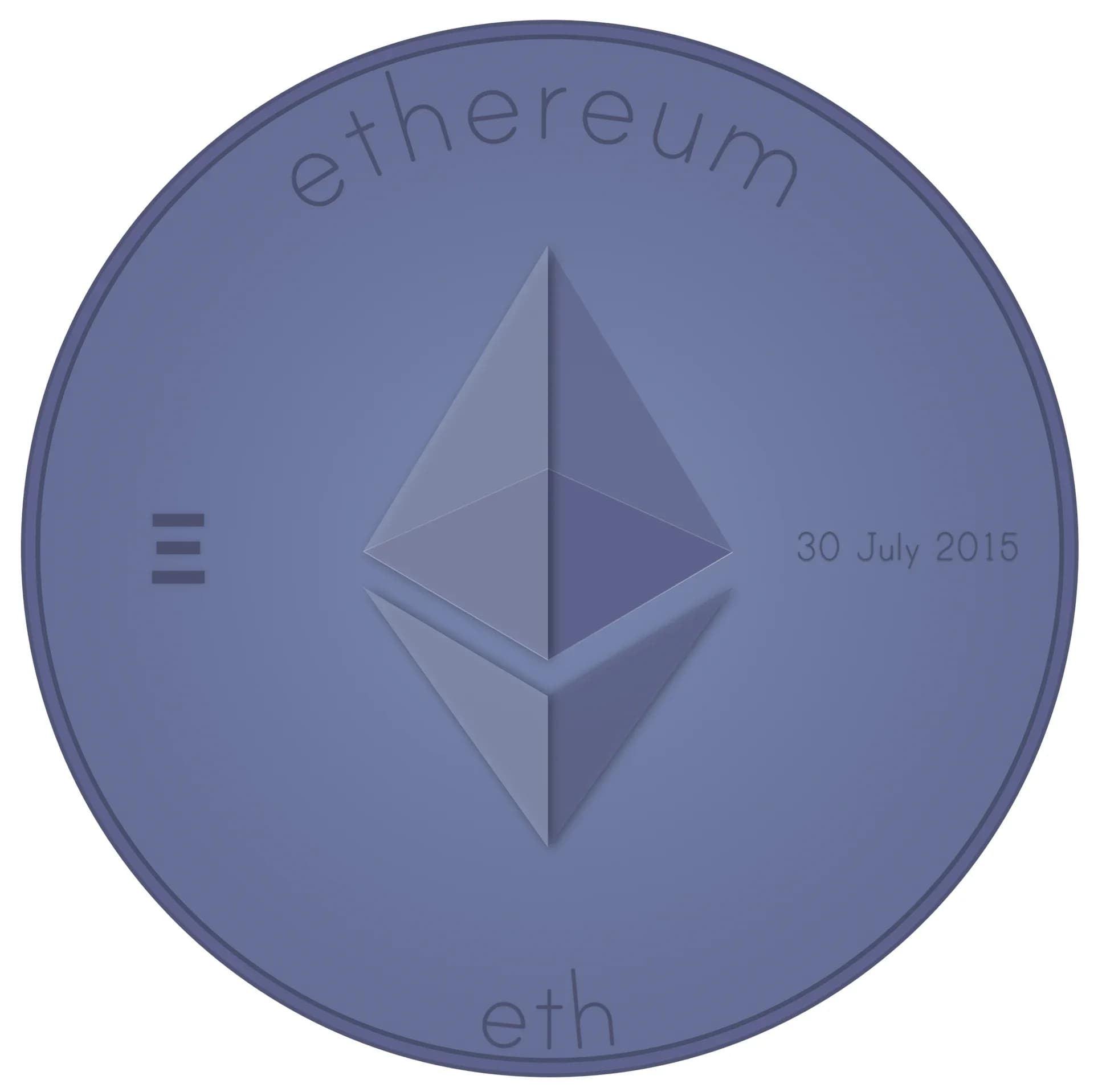 Illustration of an Ethereum coin (image: Wikideas1, Wikimedia Commons, CC0)