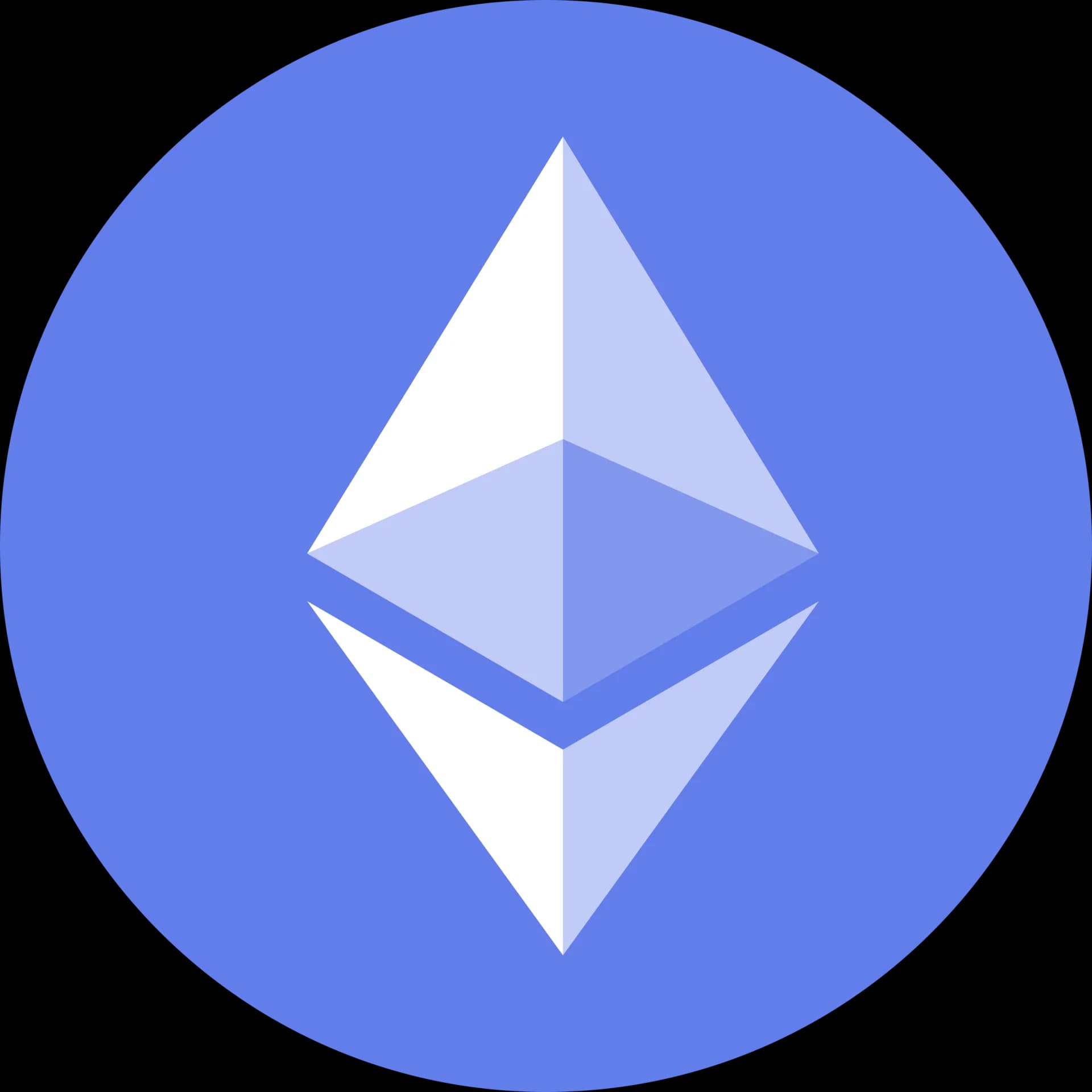 Ethereum logo (image: Wikimedia Commons, public domain)