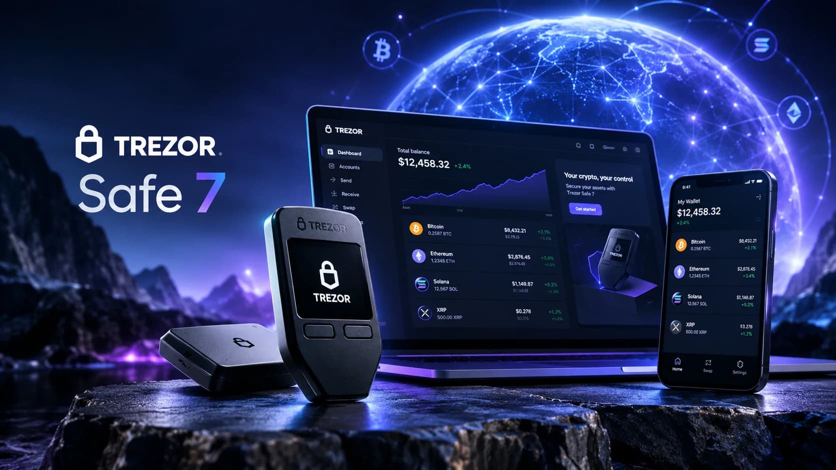 Trezor Safe 7: Secure Crypto, Anywhere