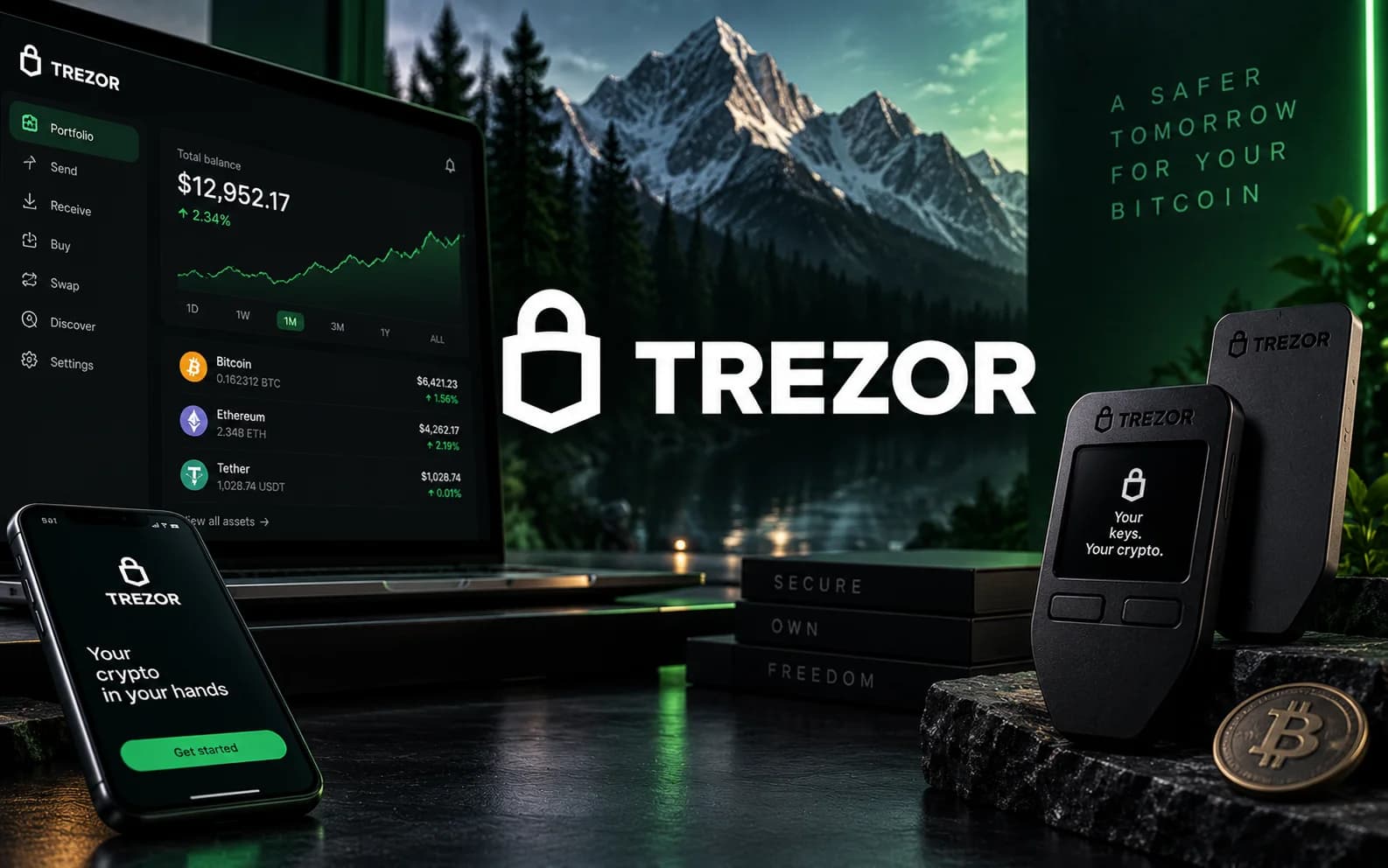 Trezor banner